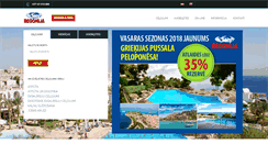 Desktop Screenshot of begonija.lv